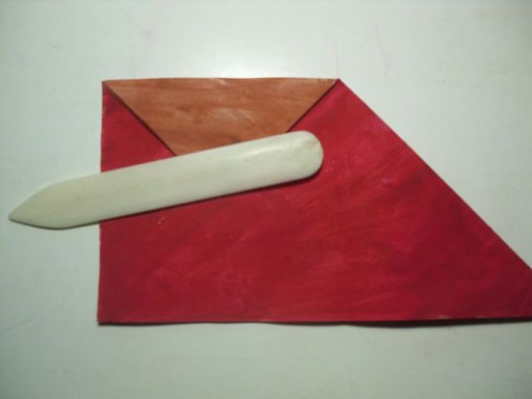 创意折纸大全图解-火焰的折纸