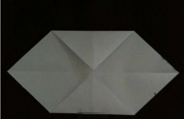 信封折纸大全图解-美丽的千纸鹤信封