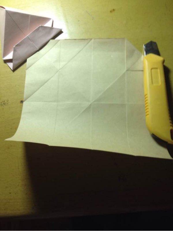 创意折纸大全图解-手机支架