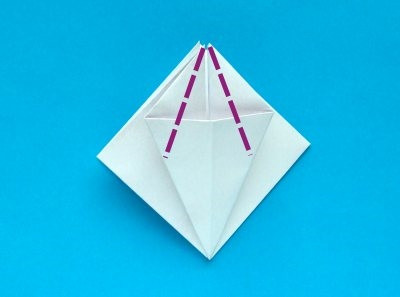手工折纸大全图解之小螃蟹的折纸方法教程