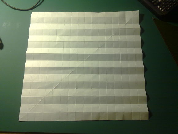 【折纸实拍】萌版初音实拍折纸教程，详细整形