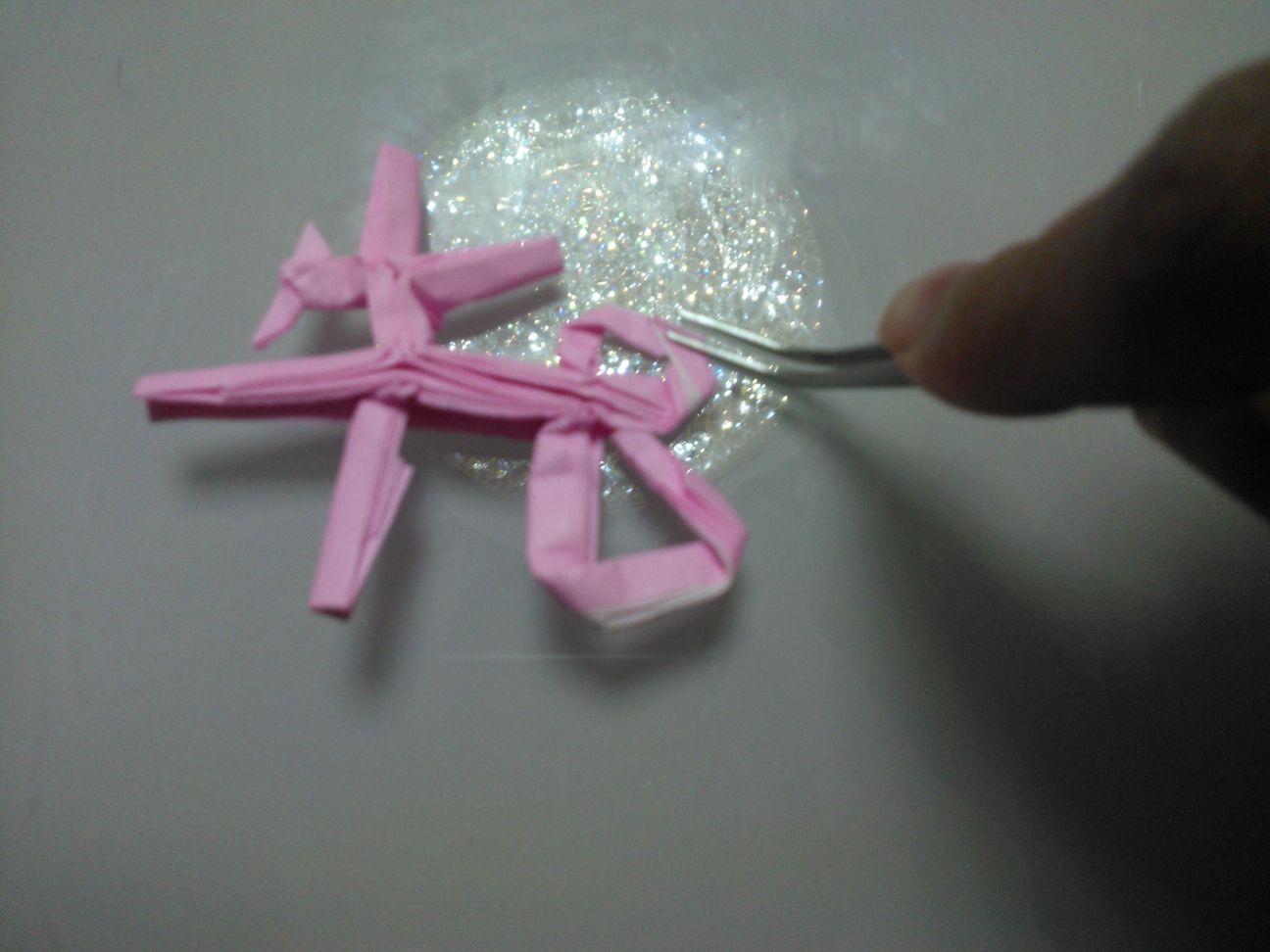 DIY创意折纸，汉字文字“牛B”的手工折纸教程