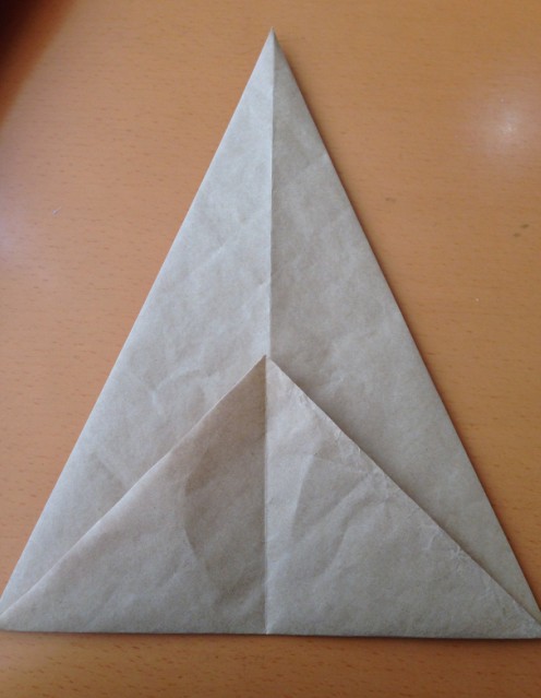 折纸手工教程，漂亮的狗狗折纸教程狄原元拉布拉多基本型手工折纸实拍教程
