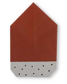 儿童折纸，DIY简单折纸教程之橡树果的折纸方法