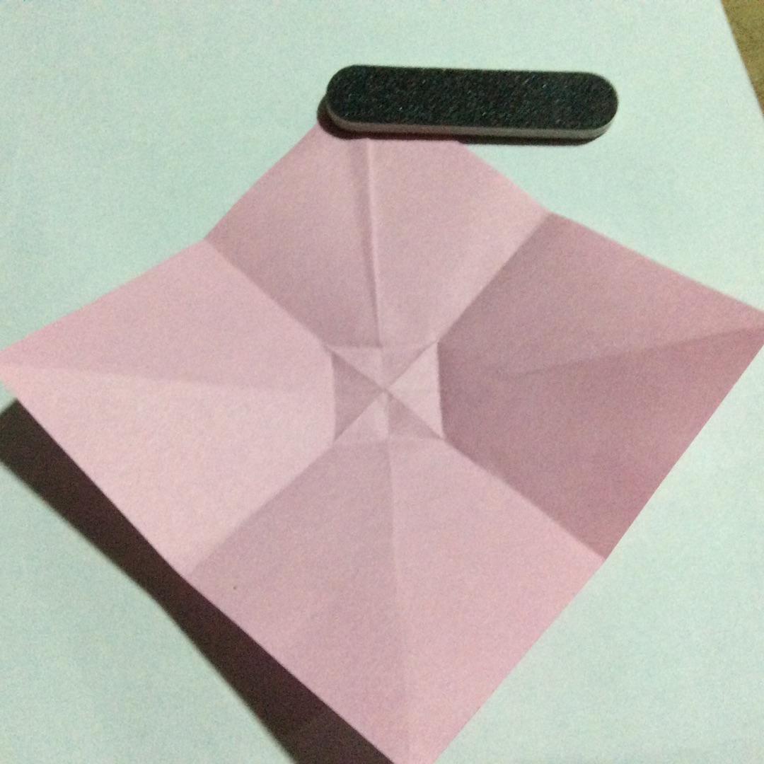 简单的蝴蝶结手工折纸方法图解教程