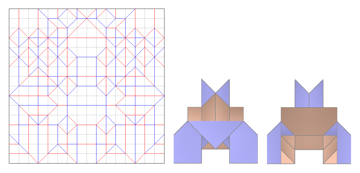 复杂折纸实拍教程，卡通人物折纸奇鲁莉安？的手工折纸实拍教程