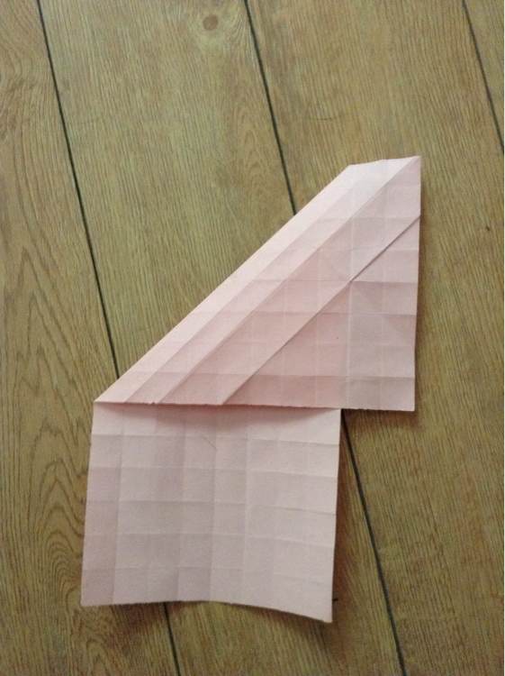 折纸鱼，锦鲤鱼的手工折纸实拍教程