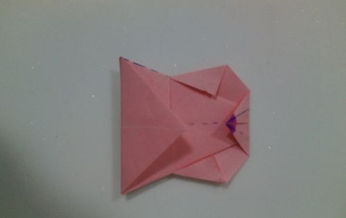 简单漂亮的儿童手工折纸，四叶草的手工折纸方法