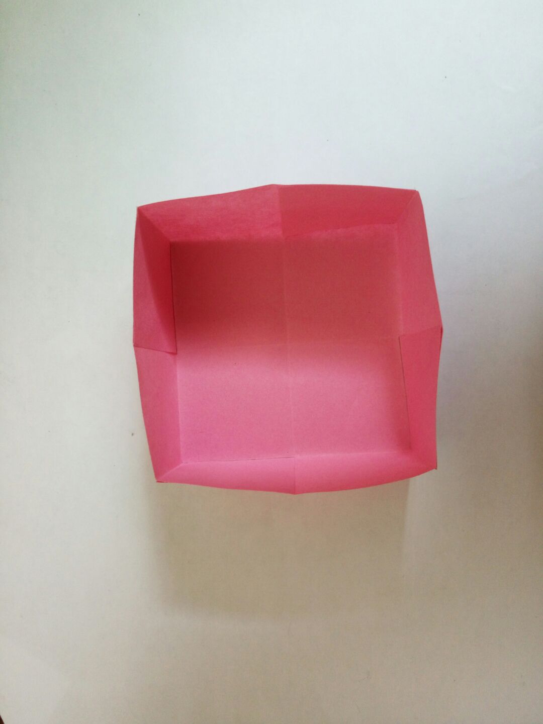 折纸DIY机关爆炸盒子之爱心盒子创意礼物盒的折纸方法
