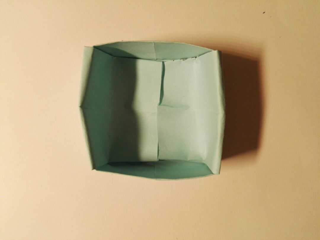 学折纸，简单又漂亮的纸盒DIY折纸方法图解教程