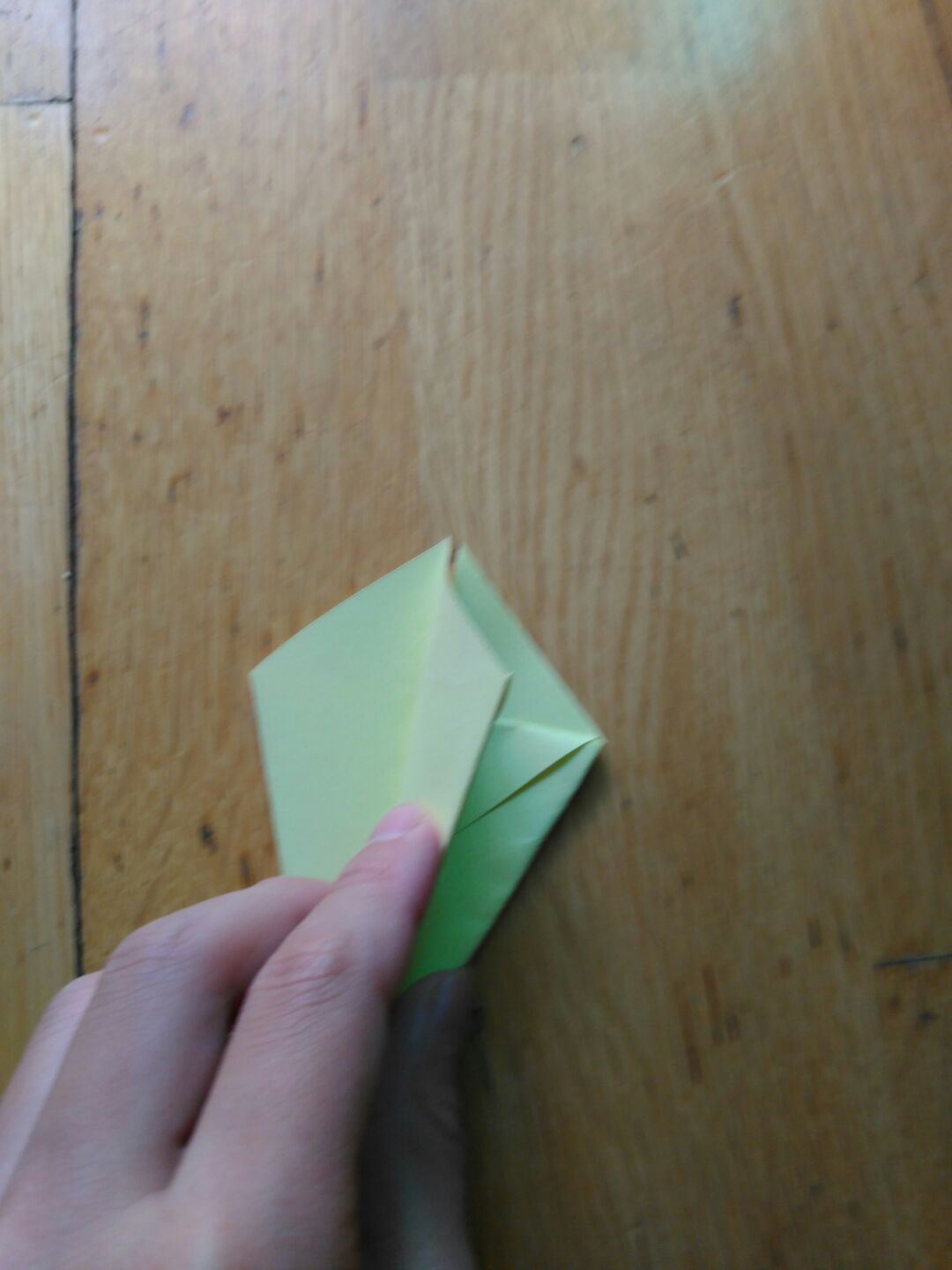 儿童手工折纸，迷你帐篷的手工折纸方法