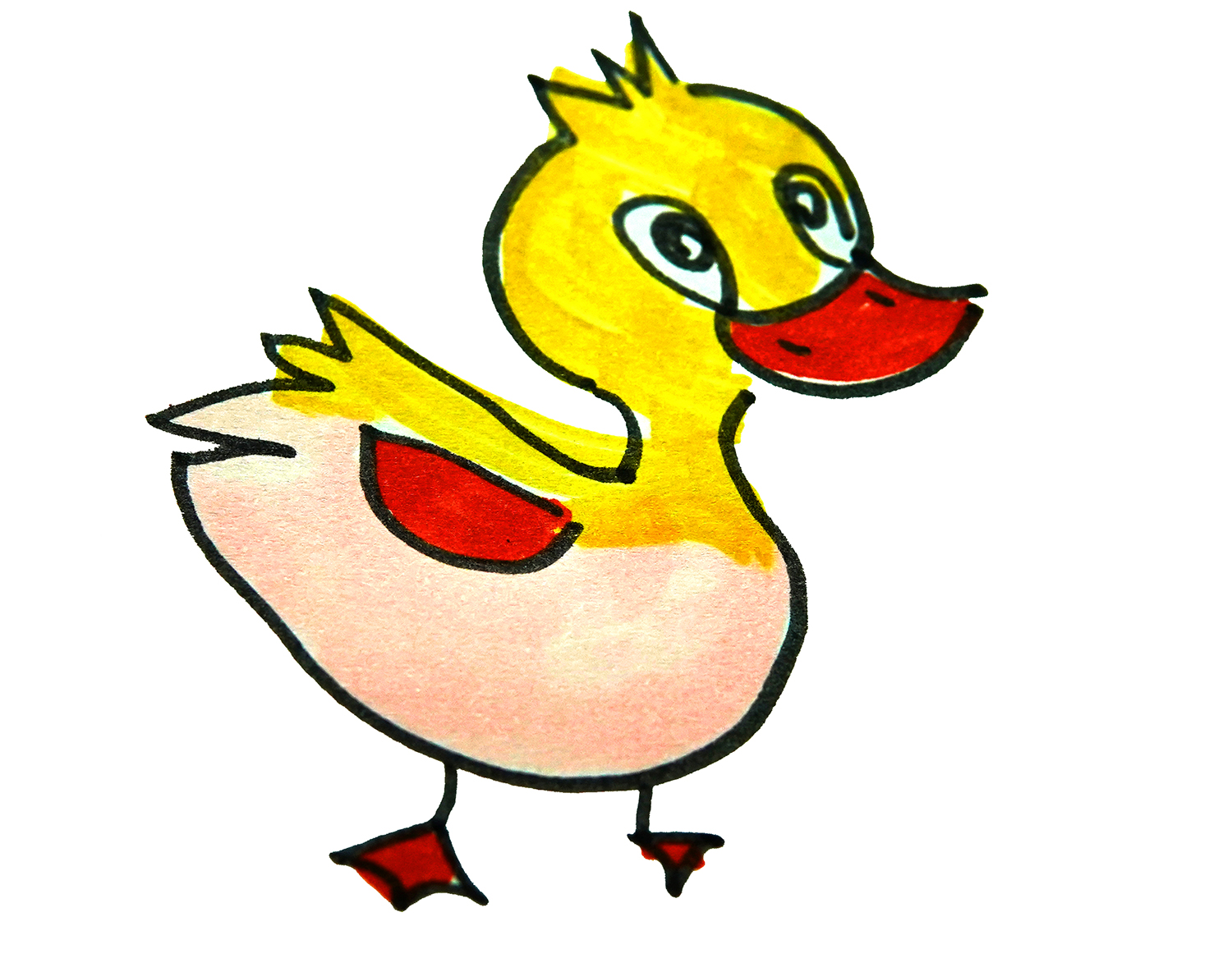 唱歌的小黄鸭图片素材免费下载 - 觅知网