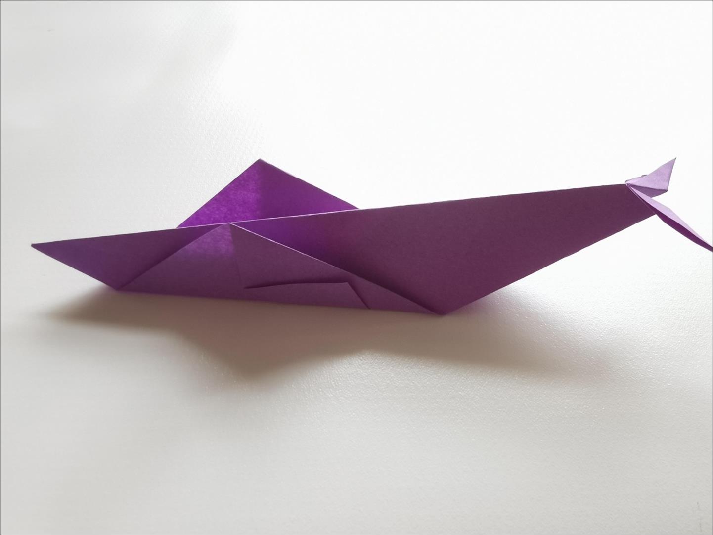 金鱼几何折纸3D立体纸模型纸雕刻立体构成DIY手工创意摆件-阿里巴巴