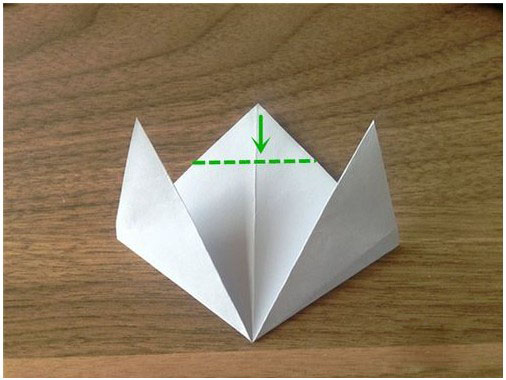儿童折纸手工制作教程-小猫的折纸方法