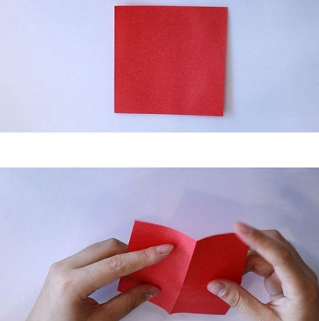 纸艺折纸手工制作教程，彼岸花手工折纸步骤图解