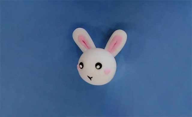 儿童手工制作，软陶粘土手工制作简单小动物小兔子