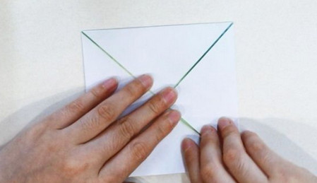 儿童折纸手工制作，五格纸盒子的折法图解