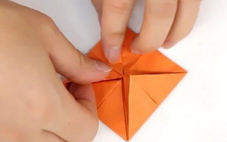 儿童折纸手工制作，小凳子手工折纸图解