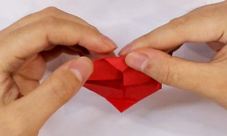 儿童折纸手工制作教程，糖葫芦手工折纸步骤图解
