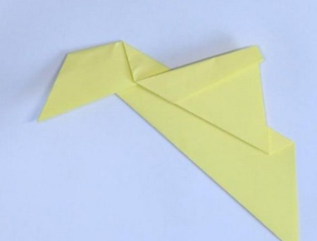 儿童折纸手工制作教程，小鸭子手工折纸步骤图解