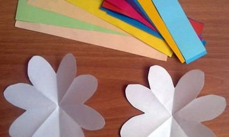 彩纸花束制作方法