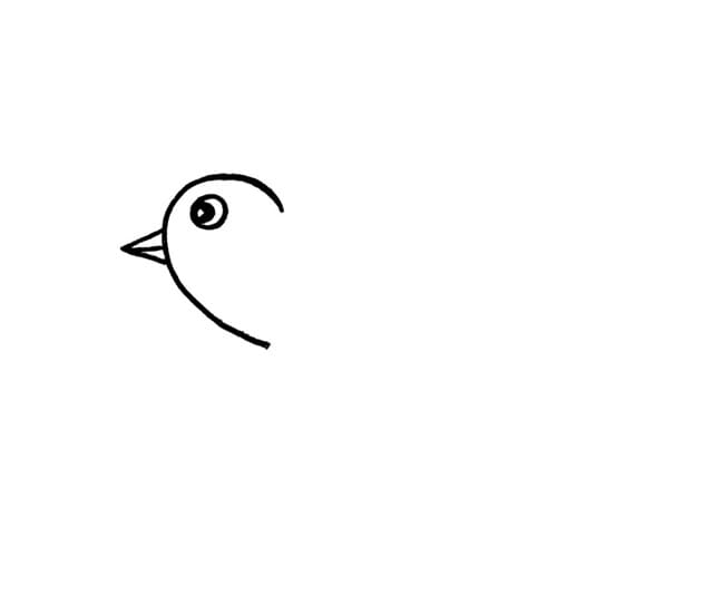 春天的小燕子简笔画怎么画图片