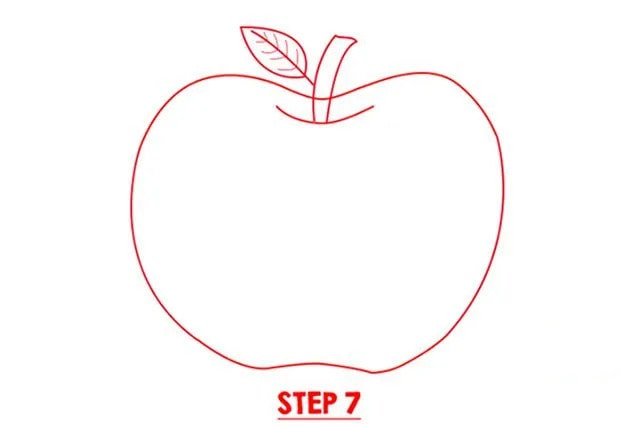 苹果简笔画简单画法（3种）