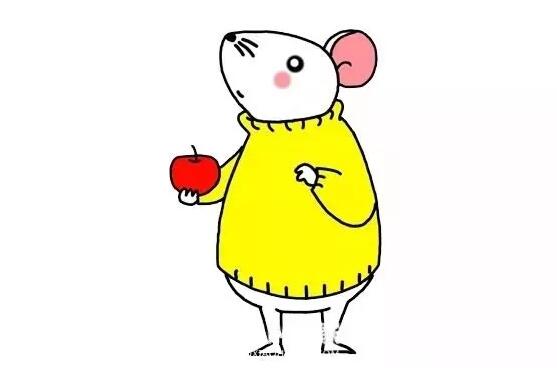 老鼠简笔画教程：子鼠，十二生肖的老大