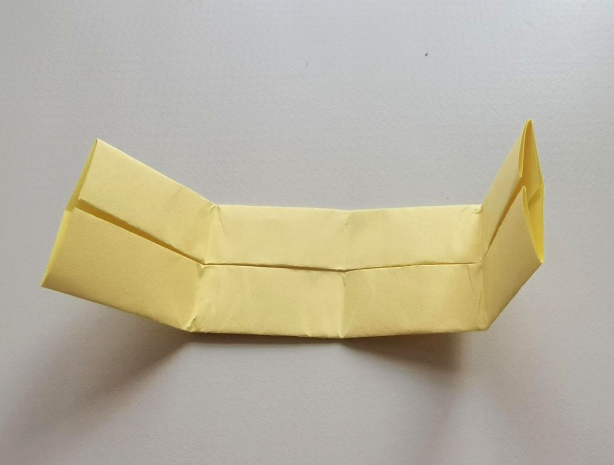 8至9岁手工折纸 机器人的折法步骤图解╭★肉丁网
