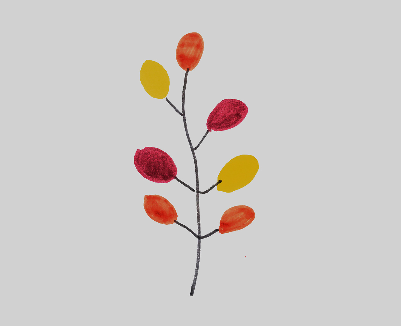儿童简笔画图片树叶怎么画简单又好看 可爱小树叶的画法（鸽子简笔画图片大全） - 有点网 - 好手艺
