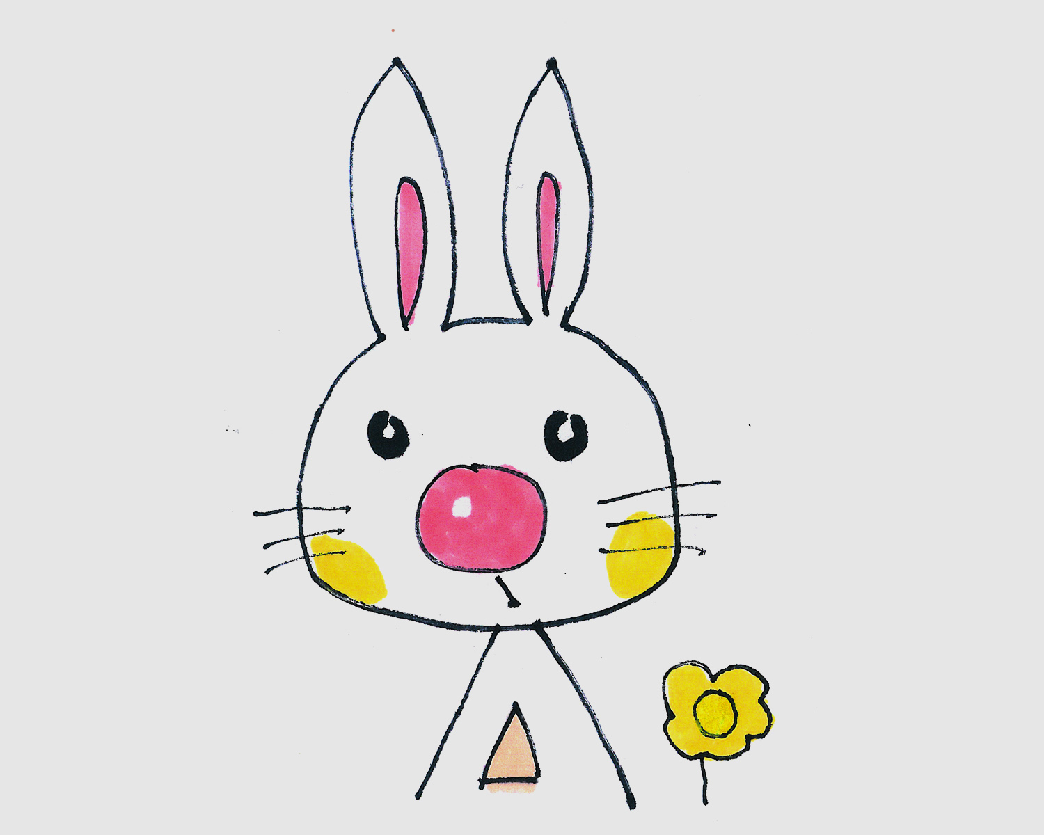 双语故事 | 小白兔和小灰兔（有儿歌动画）_Rabbit