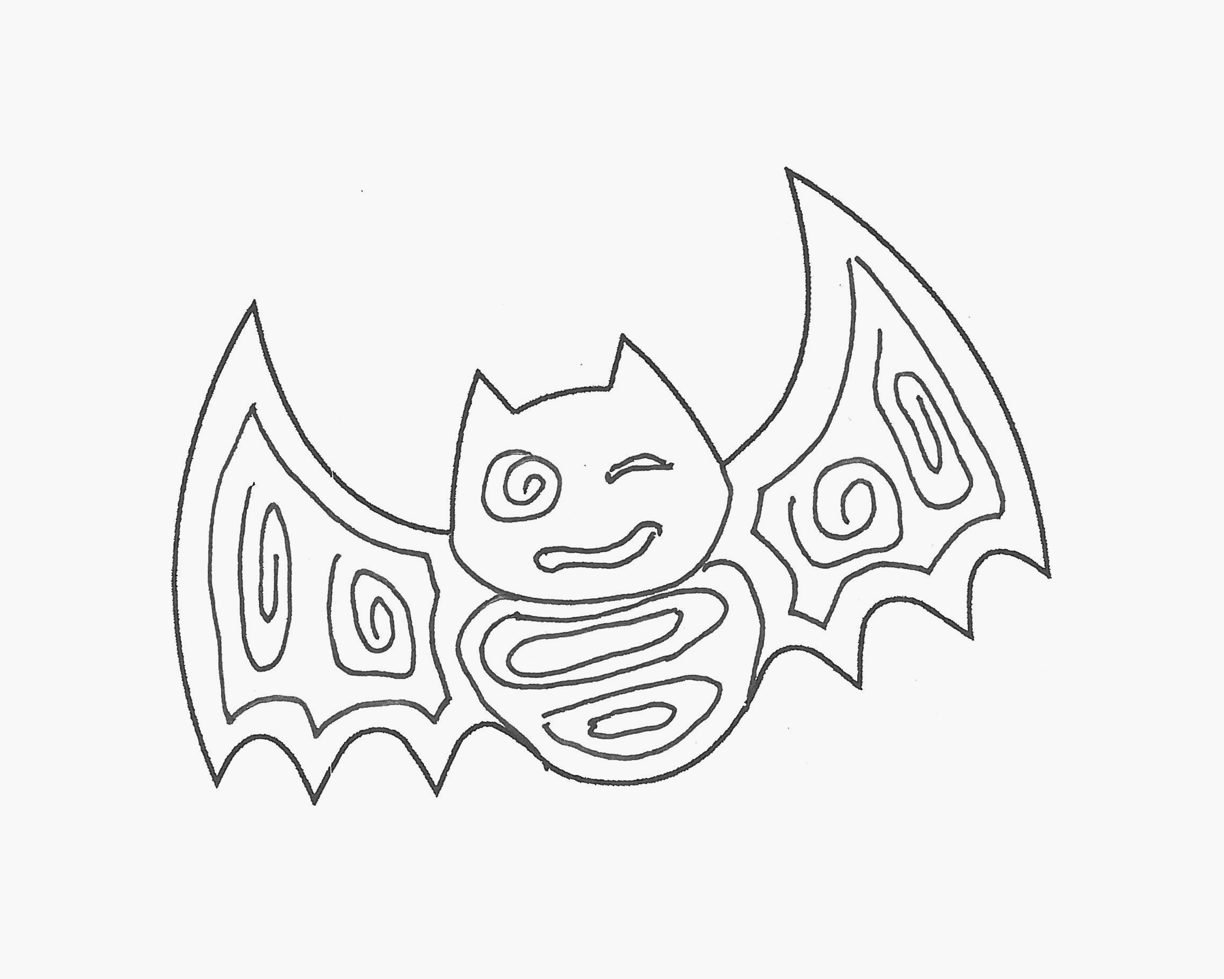 可爱卡通小蝙蝠简笔画画法图片步骤（毕业简笔画图片大全） - 有点网 - 好手艺