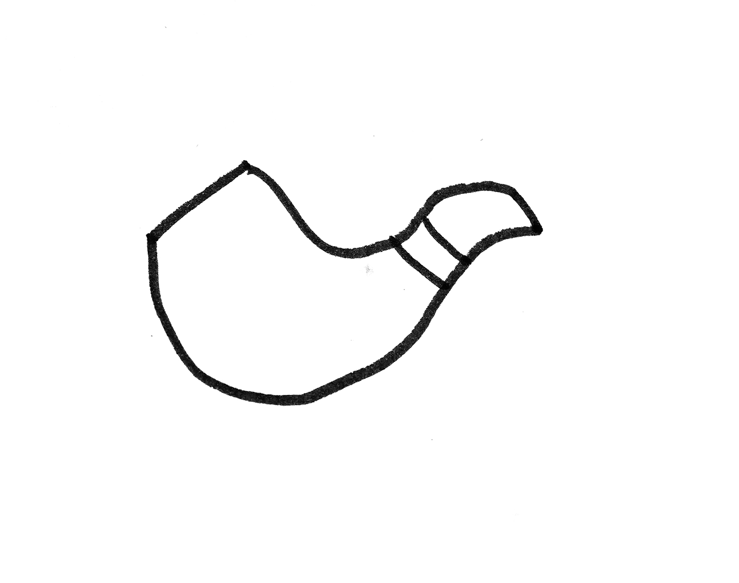 怎么画小鸟的画法教程  简单可爱简笔画步骤图片